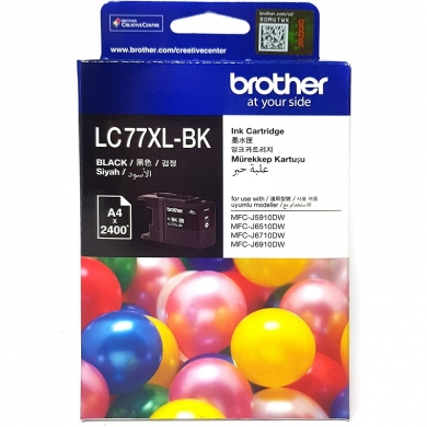 BROTHER Siyah Kartuş 2400 Sayfa LC77XLBK