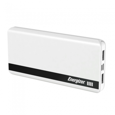 Energizer Max UE10054 10000mAh Type-C Micro USB Girişli Taşınabilir Şarj Cihazı Beyaz