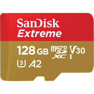 SANDISK 128GB EXTREME SDSQXA1-128G-GN6MA MICRO-SD HAFIZA KARTI