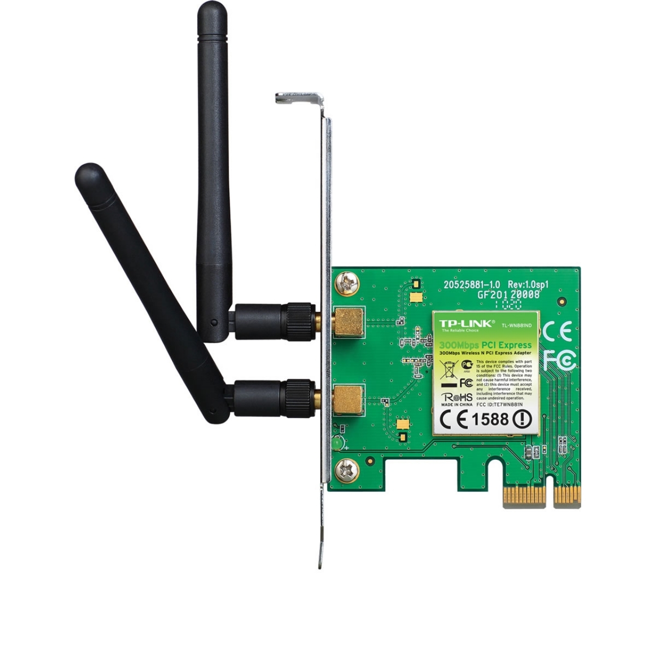 TP-LINK TL-WN881ND 300mbps 2.4ghz PCI Express Kablosuz Adaptör