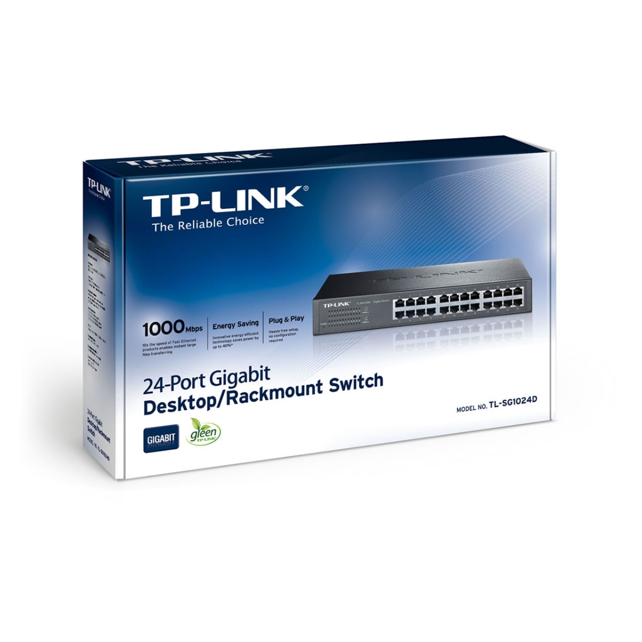 TP-LINK 24port TL-SG1024D Gigabit Yönetilemez Switch Masaüstü
