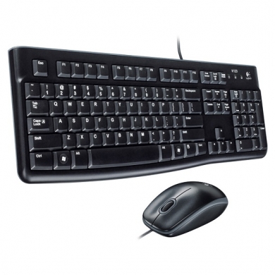 LOGITECH MK120 USB Q Trk Siyah Multimedya Klavye - Mouse Set 920-002560