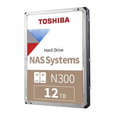 TOSHIBA 12TB 3.5" N300 HDWG21CUZSVA 256MB 7200RPM NAS DİSKİ