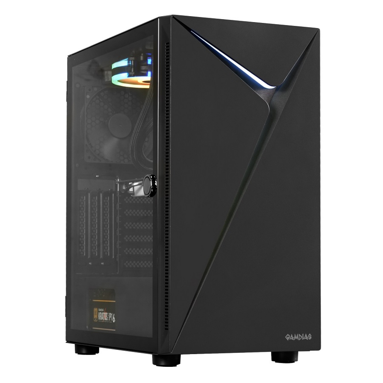 GAMDIAS ARGUS E4 ELITE 500W Gaming Mid-Tower PC Kasası