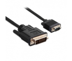 S-LINK SL-DVI11 1.5metre DVI (24+5) & Vga Görüntü Kablosu Siyah
