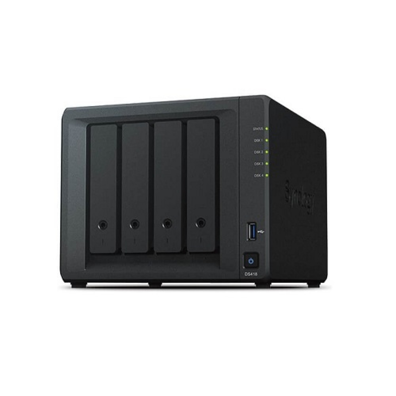 SYNOLOGY DS418 REALTEK QC 2 GB RAM- 4-diskli Nas Server (Disksiz)