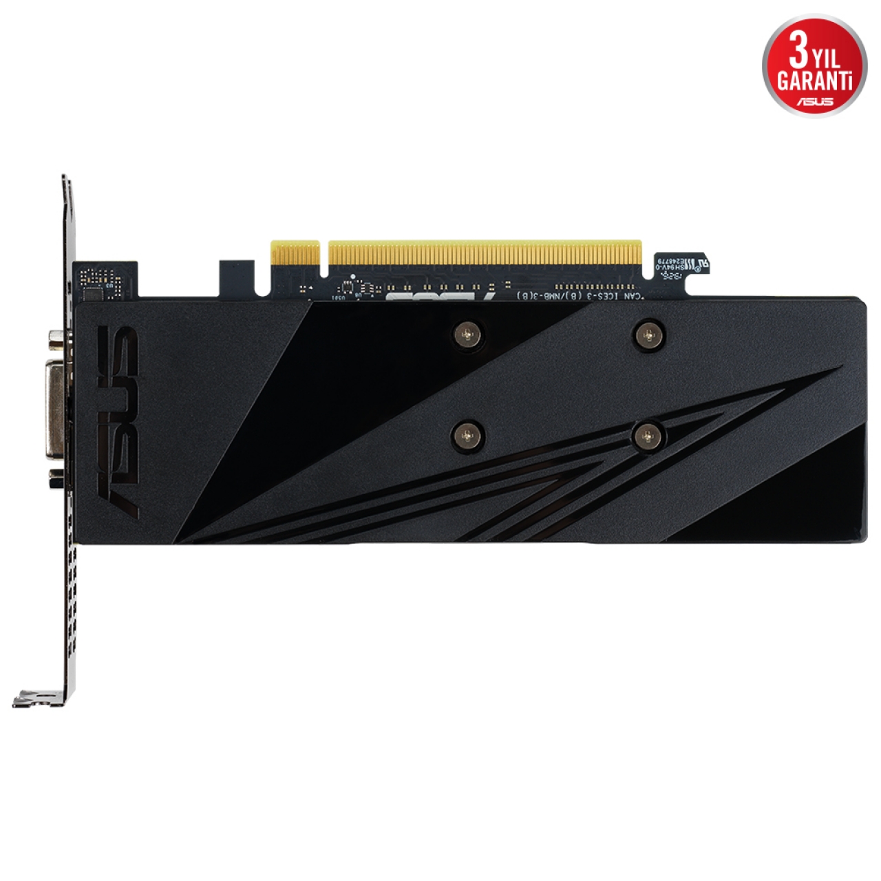 ASUS GTX1650 4GB GTX1650-4G-LP-BRK GDDR6 128bit HDMI DVI DP PCIe 16X v3.0