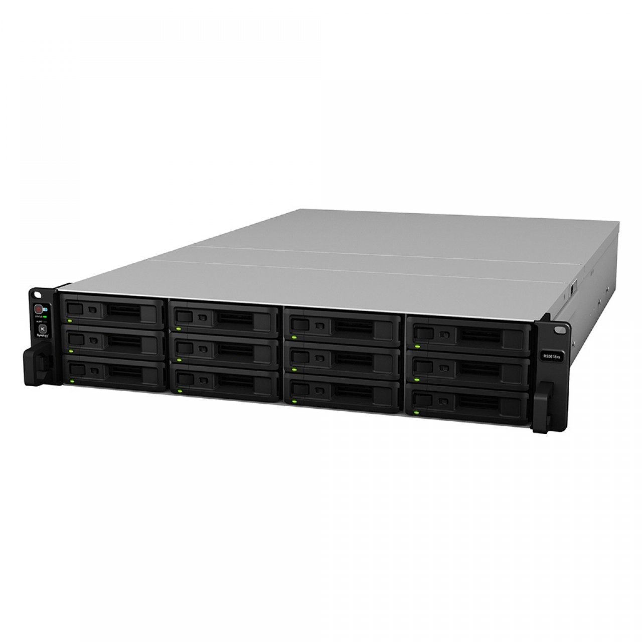 SYNOLOGY RS3618XS XEON D-1521-8GB RAM- 12-diskli Rack Nas Server (Disksiz)