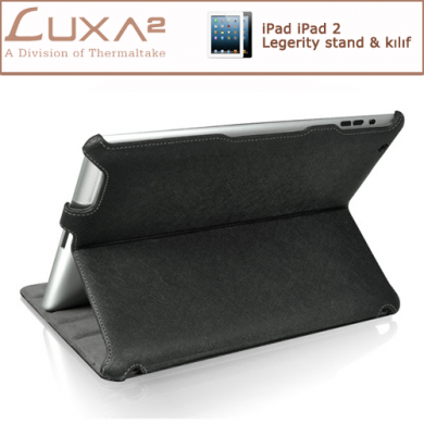 LUXA2 Legerity iPad Kılıf/Stand - Siyah