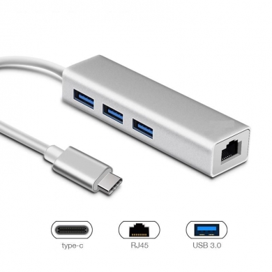 CODEGEN CDG-CNV41 Gigabit 1port USB 3.0 Ethernet,3x USB Çoklayıcı