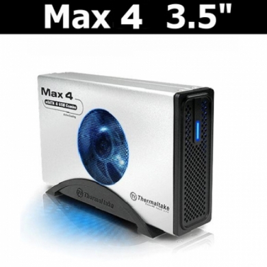 Thermaltake Max4 ESATA&USB 3,5" SATA Aktif Fan Soğutmalı Harici HDD KUTUSU