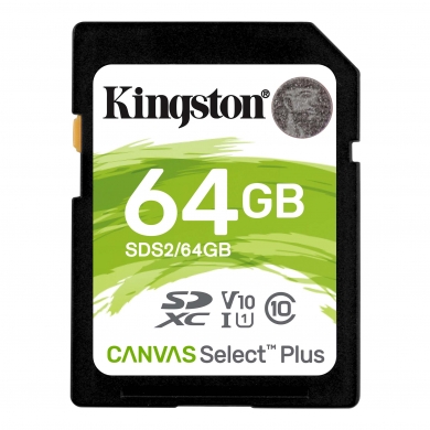 KINGSTON 64GB SDXC Clas10 UHSI SDS2/64GB
