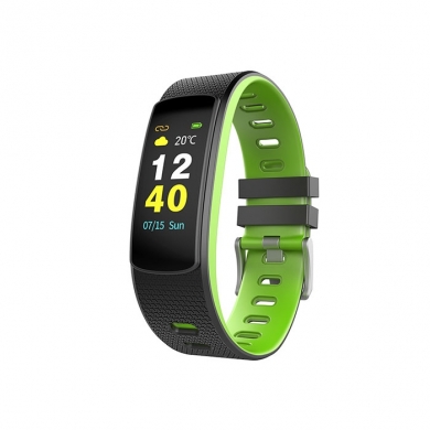 Everest Ever Fit W45 Android/IOS Smart Dokunmatik Renkli Ekran Yeşil/Siyah Akıllı Bileklik - Saat