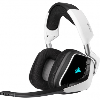 CORSAIR CA-9011202-EU RGB ELITE 7.1 Kablosuz Premium Oyuncu Kulaklığı Beyaz