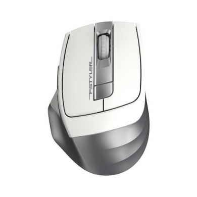 A4 TECH FG35 Kablosuz 2000dpi Optic Gümüş/Beyaz Mouse