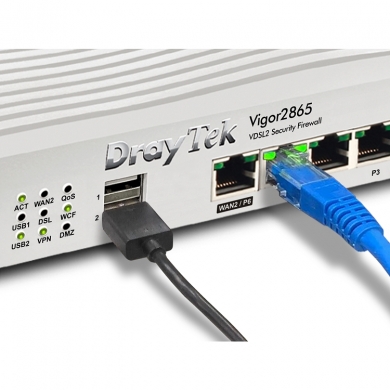 DRAYTEK Vigor 2865 Ethernet VDSL2-35b 3G-4G Modem Router