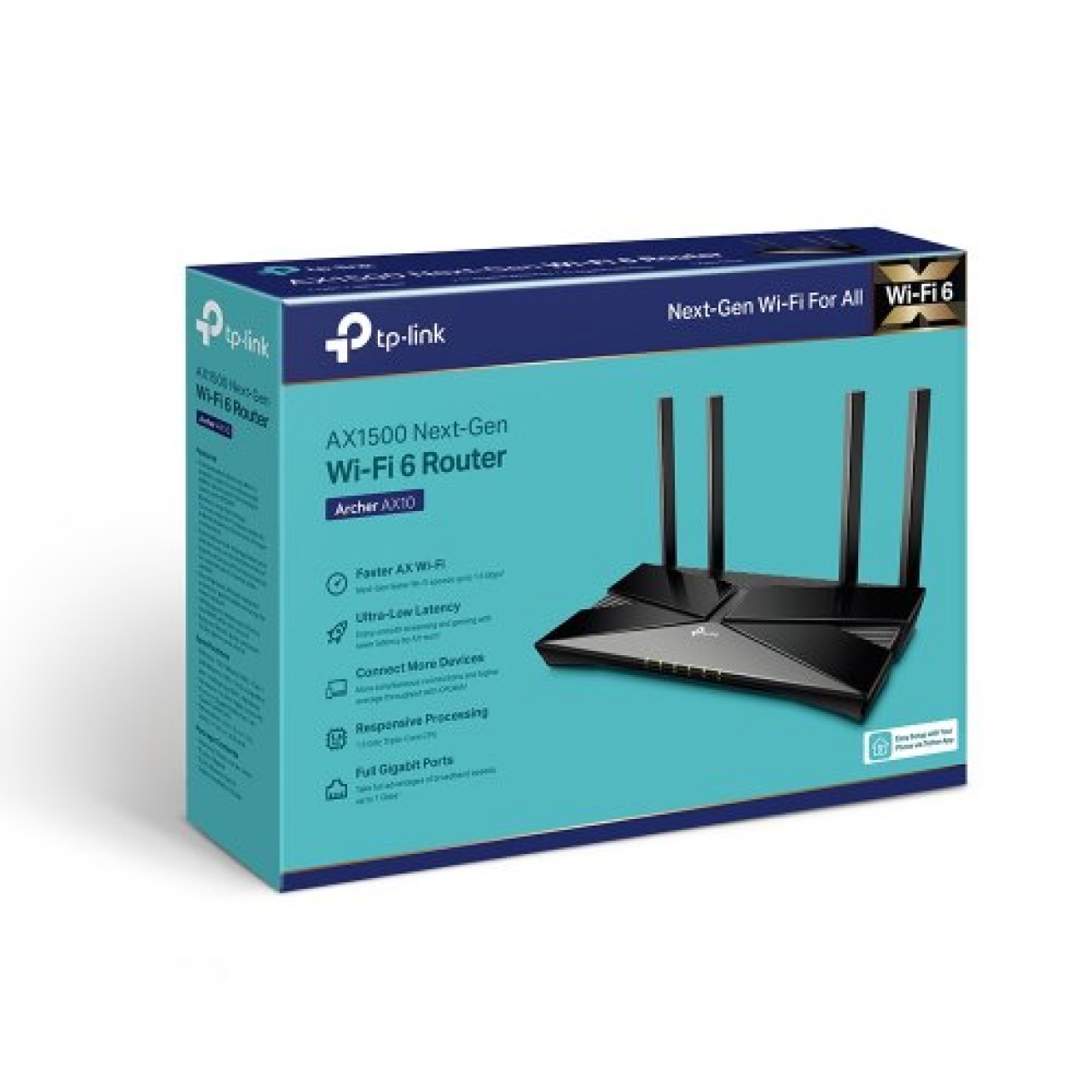 TP-LINK Archer AX10 1500mbps AX1500 Dual Band EV Ofis Tipi Gaming Router