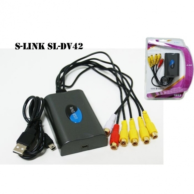 S-link SL-DV42 Usb To DVR 4-Port Adaptör