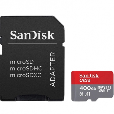 SANDISK 400GB ULTRA SDSQUAR-400G-GN6MN mSD Hafıza Kartı