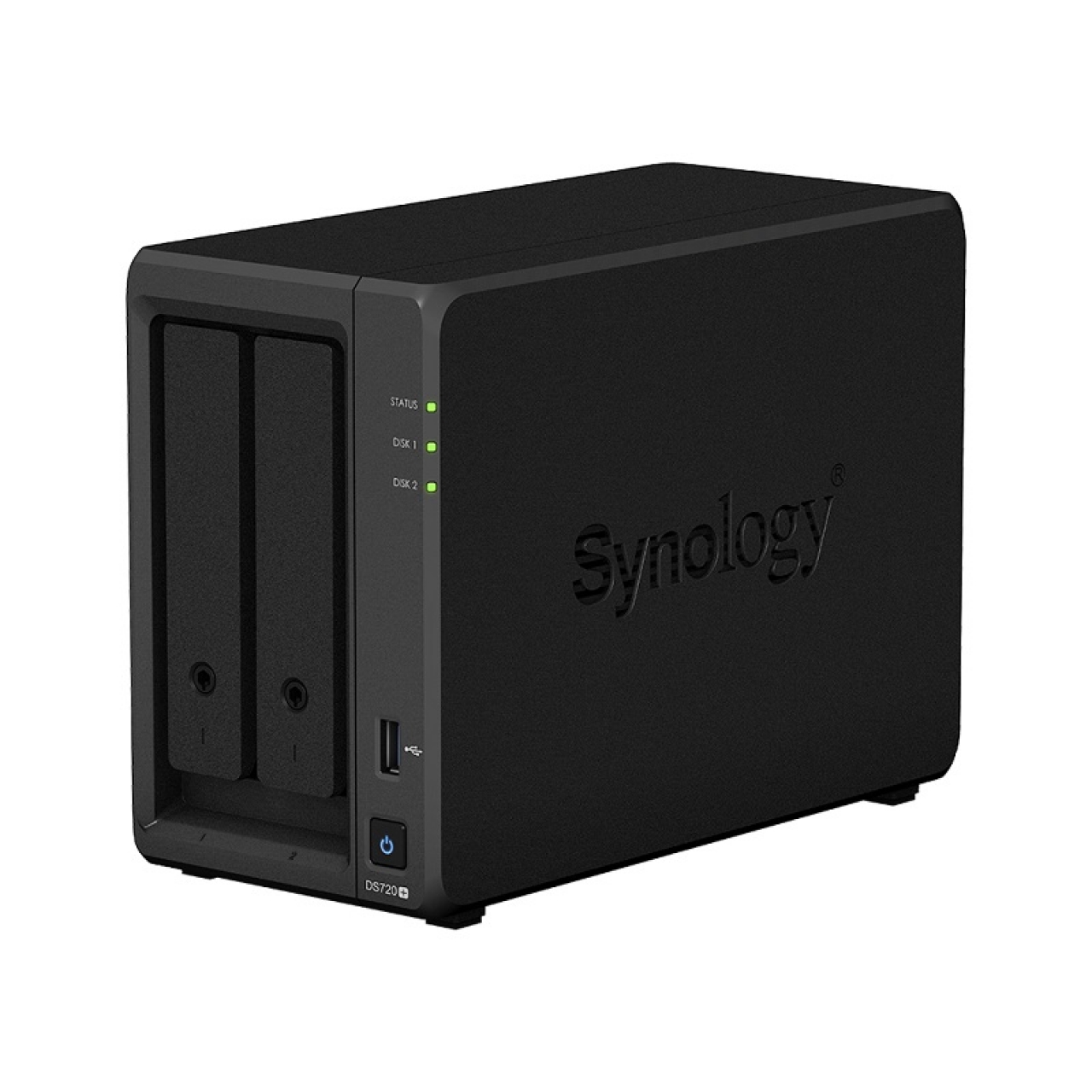 SYNOLOGY DS720 PLUS CELERON QC-2GB RAM-2-Diskli Nas Server (Disksiz)