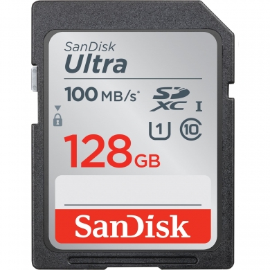 SANDISK 128GB ULTRA SDSDUNR-128G-GN3IN SDHC HAFIZA KARTI