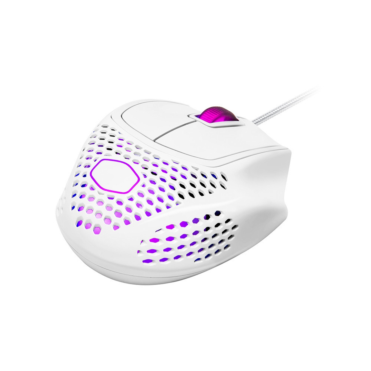 CM MasterMouse MM720 RGB 16000dpi Parlak Beyaz Optik Profesyonel Oyuncu Mouse
