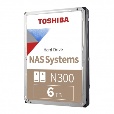 TOSHIBA N300 HDWG460UZSVA 6TB 3.5" 7200 RPM 128MB SATA-3 NAS Diski