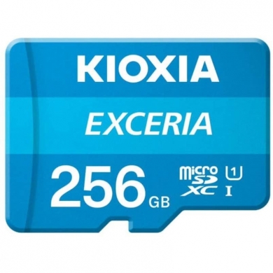 KIOXIA MicroSD 256GB EXCERIA Class10 Hafıza Kartı