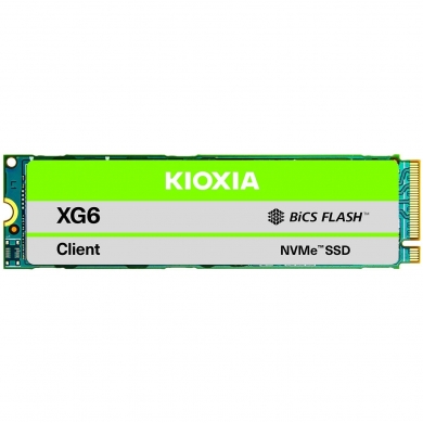 KIOXIA 256GB XG6 M.2 2280 3D PCIe 3.1a NVME 3050/1550MB/S