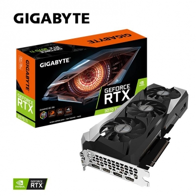 GIGABYTE RTX3070Ti 8GB GAMING OC GV-N307TGAMING OC-8GD GDDR6X 256bit HDMI DP PCIe 16X v4.0