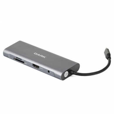 DARK DK-AC-U31X39 USB 3.1 Type-C / HDMI-KART OKUYUCU- KULAKLIK ETHERNET ADAPTÖR