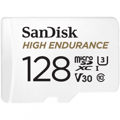 SANDISK 128GB HIGH ENDURANCE SDSQQNR-128G-GN6IA MICRO-SD HAFIZA KARTI