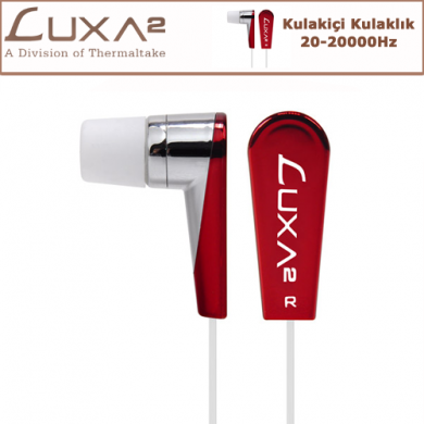 LUXA2 F2 LX-LHA0010 Kulak İçi Kulaklık - Kırmızı