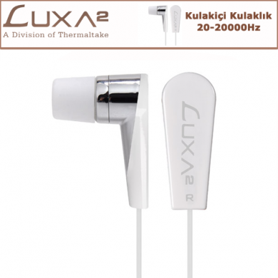 LUXA2 F2 LX-LHA0010-B Kulak içi Kulaklk-Beyaz