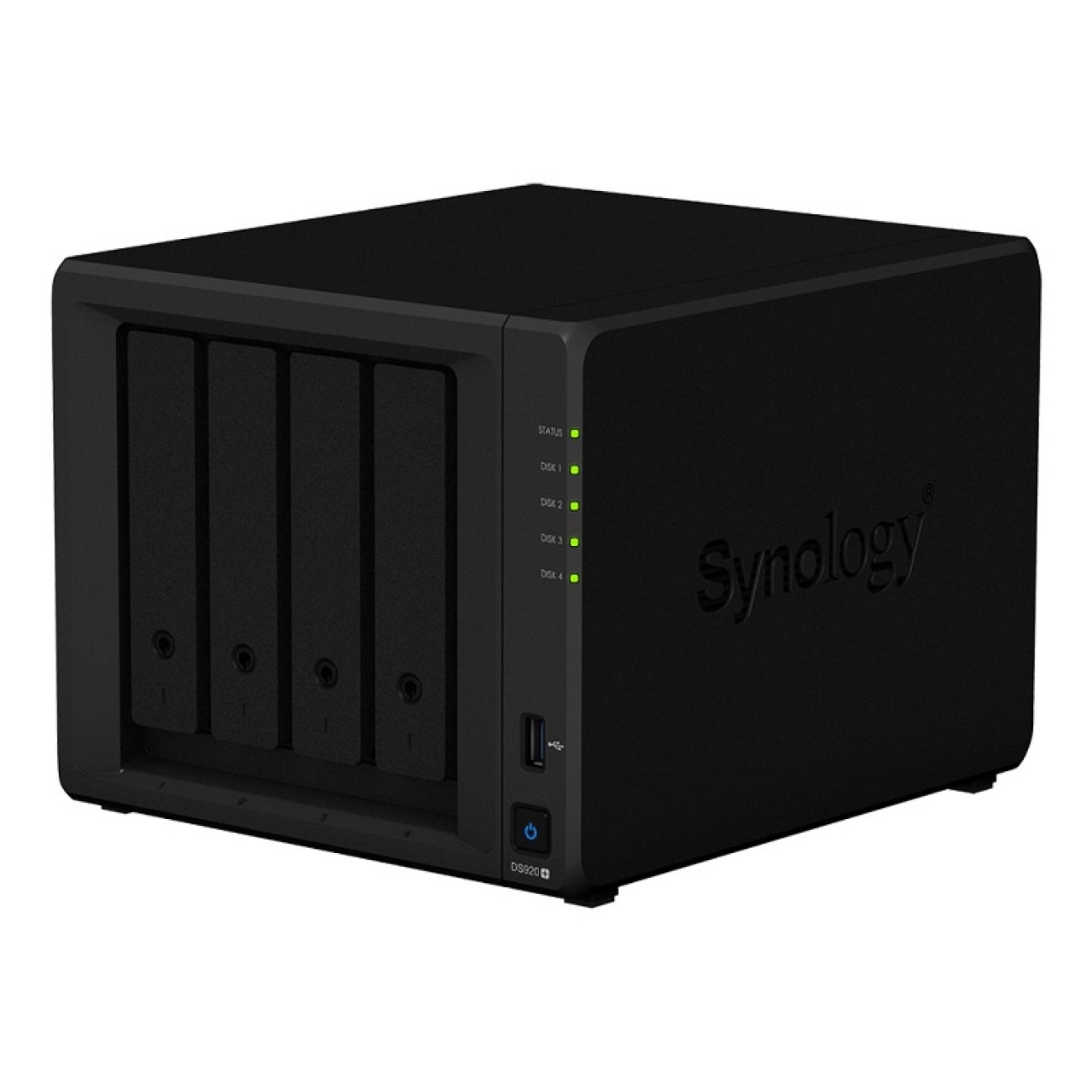 SYNOLOGY DS920 PLUS CELERON QC- 4 GB RAM- 4-diskli Nas Server (Disksiz)
