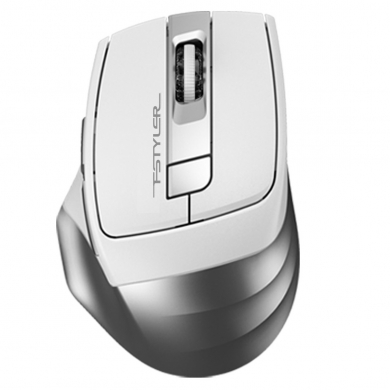 A4 TECH FB35 Kablosuz + Bluetooth 2000dpi Optic Gri/Beyaz Mouse