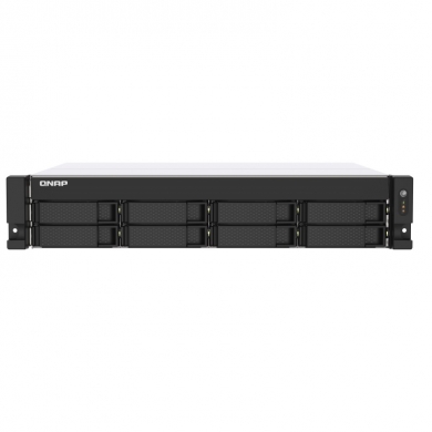 QNAP TS-873AU-RP-4G RYZEN V1500B-4GB RAM- 8-diskli Rack Nas Server (Disksiz)