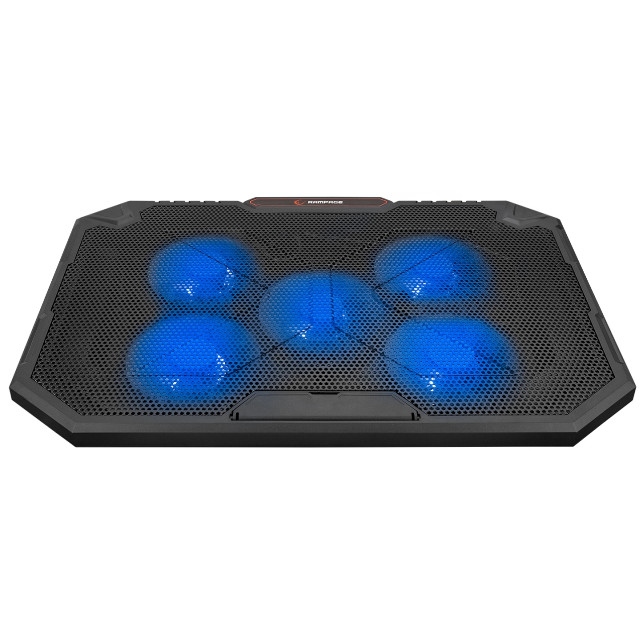 Addison Rampage AD-RC15 SPEAR Siyah 5 Fan 2 USB RGB Işıklı 15"-17" Notebook Soğutucu Stand