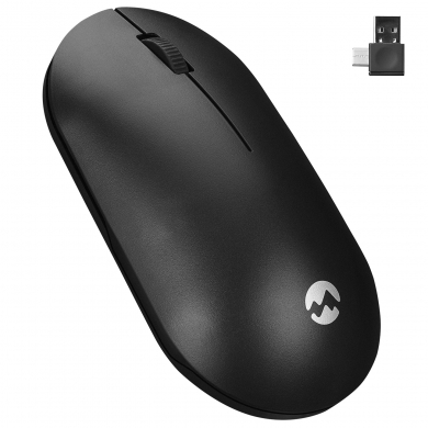 EVEREST SMW-399 Şarj Edilebilir Süper Sessiz 1600 DPI Kablosuz Siyah Mouse