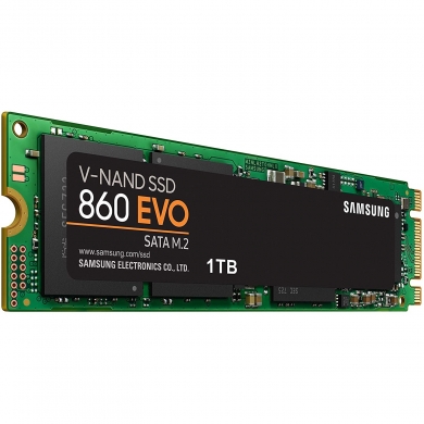 SAMSUNG 1TB 860 EVO MZ-N6E1T0BW 550-520MB/s M2 SATA SSD DİSK