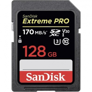 SANDISK 128GB EXTREME PRO SDSDXXD-128G-GN4IN SDHC HAFIZA KARTI