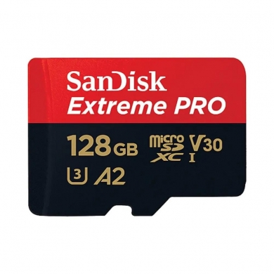 SANDISK 128GB EXTREME PRO SDSQXCD-128G-GN6MA MICRO-SD HAFIZA KARTI