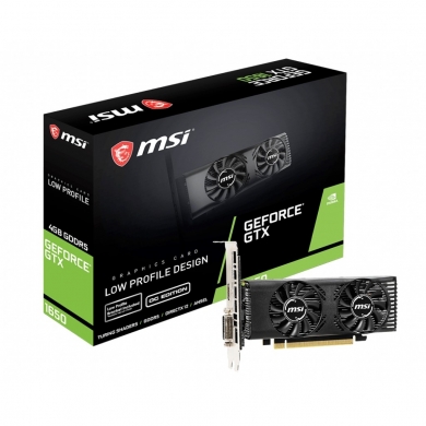 MSI 4GB GTX1650 4GT LP OC GDDR5 128bit HDMI-DVI PCIE 4.0