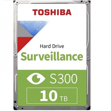 TOSHIBA S300 HDWT31AUZSVA 10TB 3.5" 7200 RPM 256MB SATA-3 Güvenlik Diski